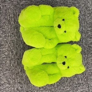 Cutest Teddy Bear Slippers.